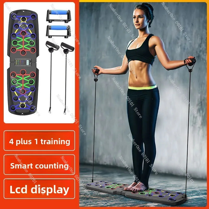 Portable Multifunctional Push Up Board for Home Chest Abdominal Training Mens Fitness Equipment Cross Border Wholesale