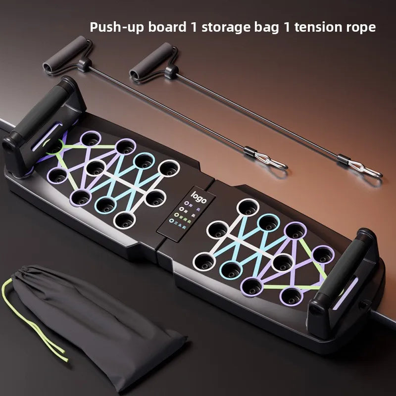 Portable Multifunctional Push Up Board for Home Chest Abdominal Training Mens Fitness Equipment Cross Border Wholesale