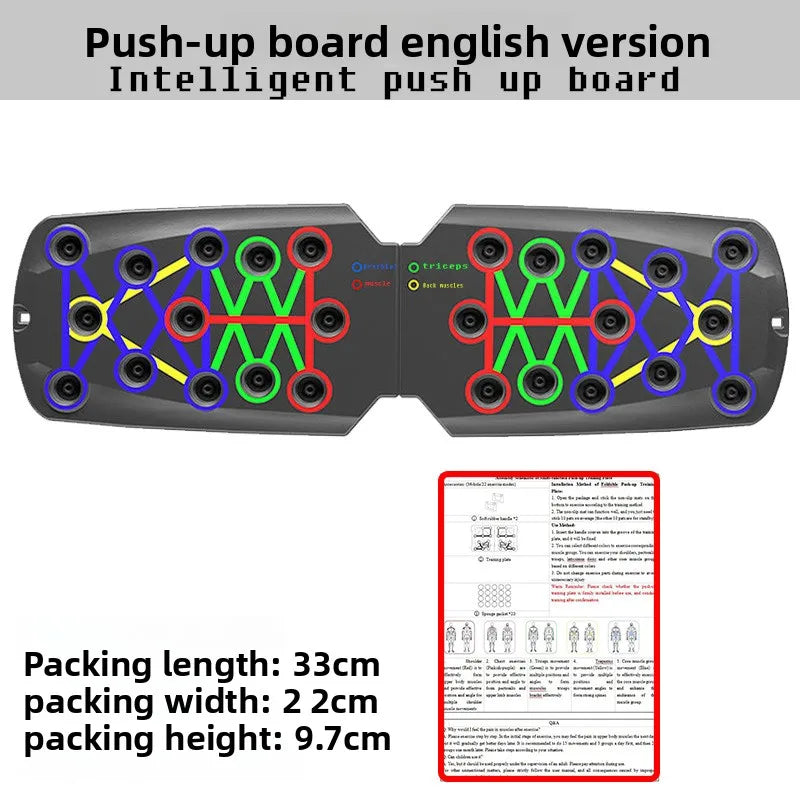 Portable Multifunctional Push Up Board for Home Chest Abdominal Training Mens Fitness Equipment Cross Border Wholesale